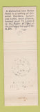 Matchbook Cover - Jade Tree Garden Motor Hotel Carmel CA