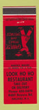 Matchbook Cover - Look Ho Ho Chinese Restaurant Halifax NS
