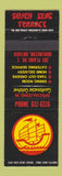 Matchbook Cover - Seven Seas Terrace Chinese Restaurant Burlington ON