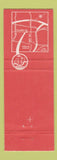 Matchbook Cover - Seven Seas Terrace Chinese Restaurant Burlington ON