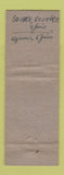 Matchbook Cover - Rice Bowl Cafe Salt Lake City UT WORN