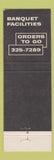 Matchbook Cover - House of Chan Chinese Restaurant Astoria OR