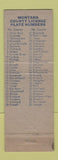 Matchbook Cover - Beacon Cafe Miles City MT