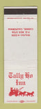 Matchbook Cover - Tally Ho Inn Carmel CA