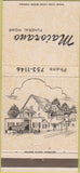 Matchbook Cover - Maiorana Funeral Home Waterbury CT 30 Strike