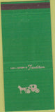 Matchbook Cover - Hoffmeister Colonial Mortuary St Louis MO green 30 Strike
