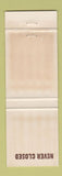 Matchbook Cover - Stanley Restaurant Atlantic City? NJ