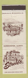 Matchbook Cover - Streid's Bloomington IL WEAR