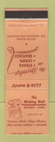Matchbook Cover - Wishing Well Restaurant Chicago IL