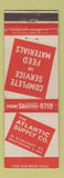 Matchbook Cover - Atlantic Supply Feed Baltimore MD