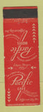 Matchbook Cover - Pacific Cafe Jefferson City MO