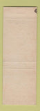 Matchbook Cover - Conoco Cafe Motel Grand Island NE oil gas