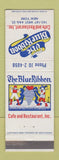 Matchbook Cover - Blue Ribbon Cafe Restaurant New York City