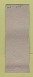 Matchbook Cover - Burke's Coffee Shop Cisco UT hillbilly