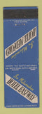 Matchbook Cover - Hotel East Way Milwaukee WI Hotel Medford WEAR