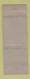 Matchbook Cover - Del Norte Cafe Colorado