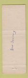 Matchbook Cover - Claridge Hotel Atlantic City NJ