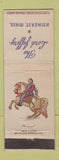 Matchbook Cover - The Lord Jeffery Amherst MA