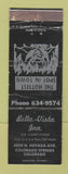 Matchbook Cover - Bella Vista Inn Colorado Springs Devil WEAR