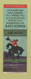 Matchbook Cover - Ranch Cafe Colorado Springs WEAR
