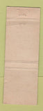 Matchbook Cover - Cripple Creek Liquor Store Colorado Bumgarner Coal Wood WEAR