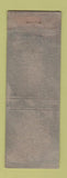 Matchbook Cover - City Room Walter Marshall's New York City WEAR