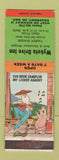 Matchbook Cover - Wykota Drive Inn Edgemont SD hillbilly