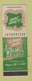 Matchbook Cover - Le Moyne Manor Liverpool NY