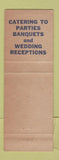 Matchbook Cover - Le Moyne Manor Liverpool NY