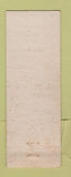 Matchbook Cover - Foltz's Service Tydol Veedol oil gas Landisburg PA hillbilly