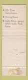 Matchbook Cover - Iron Springs Chateau Manitou Springs Colorado WEAR