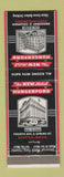 Matchbook Cover - Hotel Hungerford Portland OR Seattle WA