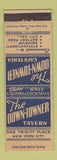 Matchbook Cover - Down Towner Tavern New York City