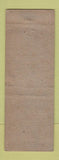 Matchbook Cover - J Cree Unger Heating oil burners stokers Harrisburg PA WEAR