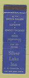 Matchbook Cover - Silver Lake Inn Clementon NJ WEAR
