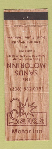 Matchbook Cover - Sands Motor Inn North Platte NE