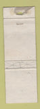 Matchbook Cover - Garden State Diner Paramus NJ WORN