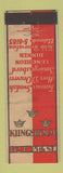 Matchbook Cover - Kingsholm Restaurant New York City WEAR