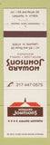 Matchbook Cover - Howard Johnson's Motor Lodge Lafayette IN