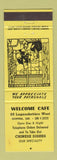 Matchbook Cover - Welcome Cafe Chinese Restaurant Montreal QC WEAR