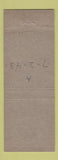 Matchbook Cover - Cortile Restaurant New York City