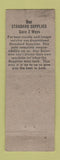 Matchbook Cover - Standard Fluid Duplicating Jack Mesmer Boston MA