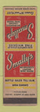 Matchbook Cover - Smally's Wine House Milwaukee WI WEAR