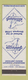 Matchbook Cover - Albermart Milwaukee WI restaurant
