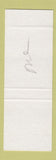 Matchbook Cover - Le Restaurant Vong's Buctouche NB Chinese