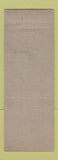 Matchbook Cover - Priscilla Garden Restaurant Concord NH