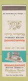 Matchbook Cover - Howard Johnson's Motor Lodge Pittsburgh PA