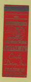 Matchbook Cover - Circle Drive Inn Bloomington IN SAMPLE WEAR