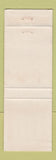 Matchbook Cover - Cathay House Chinese Restaurant San Francisco CA