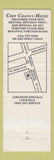 Matchbook Cover - Chef Chang's House Chinese Brookline MA